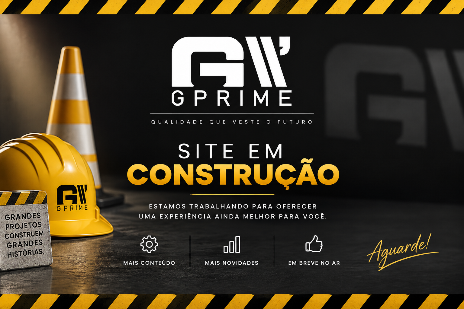 G PRIME - Site em Construção